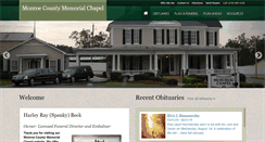 Desktop Screenshot of monroecountymemorialchapel.com